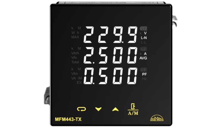 3 Phase Multi Function Panel Meter